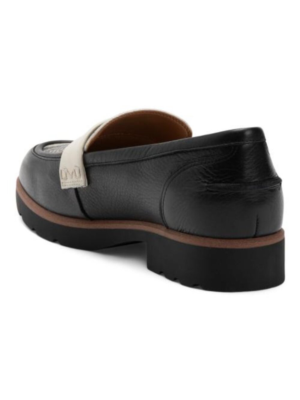 VIONIC Wide Leather Cleo Comfort Loafers - Picture 3 of 4
